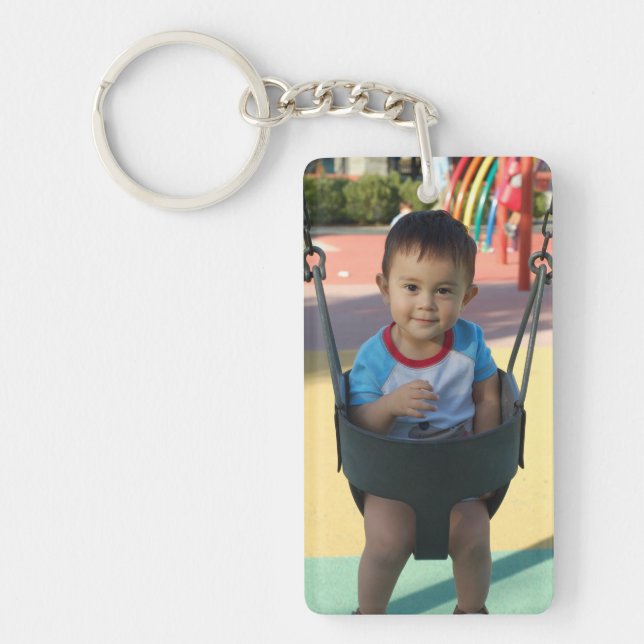 Personalised Photo Keychain (Front)