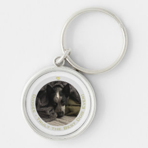 Personalised Photo Keychain with Text HAMbyWG -