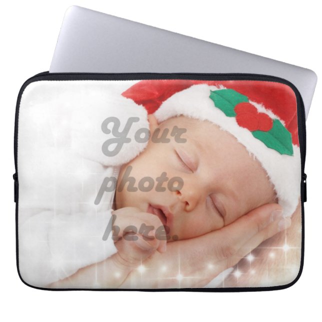 Personalised photo laptop sleeve (Front)
