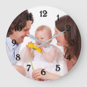 Personalised Photo Large Clock