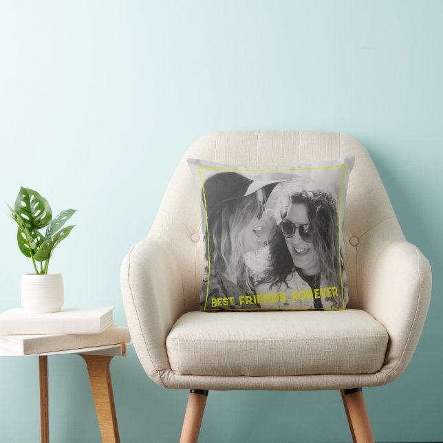 Personalised Photo Love Best Friend Cushion (Chair)