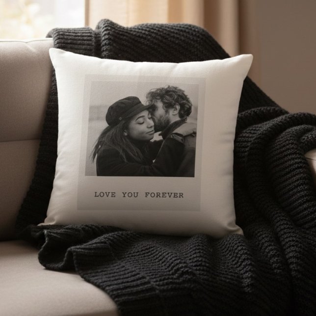 Personalised Photo – Love You Forever Cushion (Creator Uploaded)