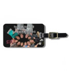 Personalised Photo Luggage Tag