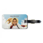 Personalised Photo Luggage Tag