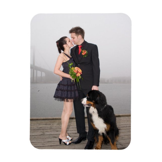 Personalised Photo Magnet (Vertical)