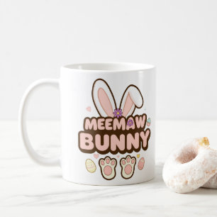 Personalised Photo "MeeMaw Bunny" Easter Coffee Mug