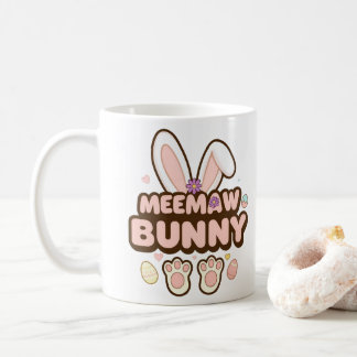 Personalised Photo "MeeMaw Bunny" Easter Coffee Mug