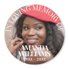 Personalised Photo Memorial elegant