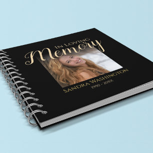 Personalised Photo Memorial Notebook
