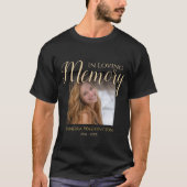 Personalised Photo Memorial T-Shirt (Front)