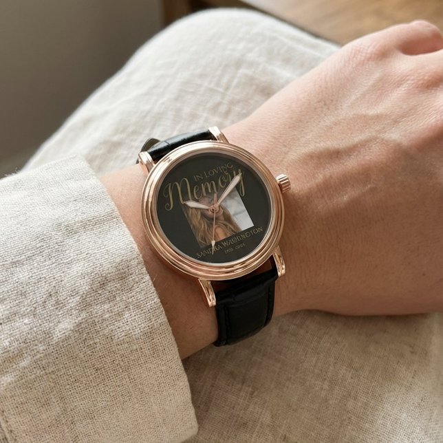 Personalised Photo Memorial Watch (Creator Uploaded)