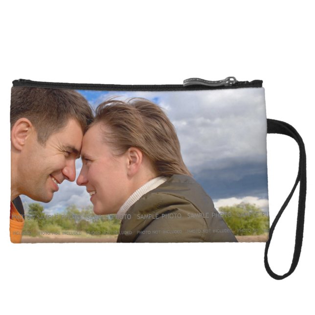 Personalised Photo Mini Clutch Wristlets for Phone (Front)