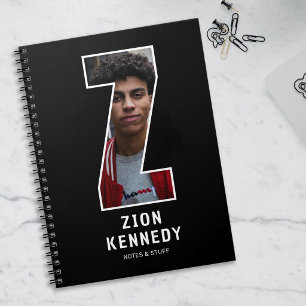 Personalised Photo Monogram Notebook