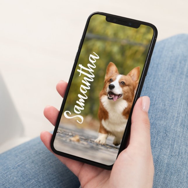 Personalised Photo Monogram Phone Wall Paper  Poster (Creator Uploaded)