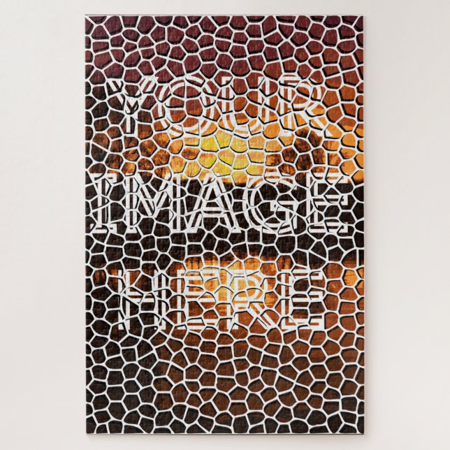 Personalised Photo Mosaic Jigsaw Puzzle (Vertical)