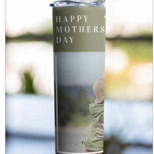 Personalised Photo Mothers Day Gift Thermal Tumbler