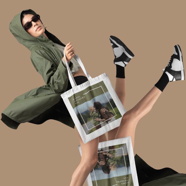 Personalised Photo Mothers Day Gift Tote Bag (Creator Uploaded)