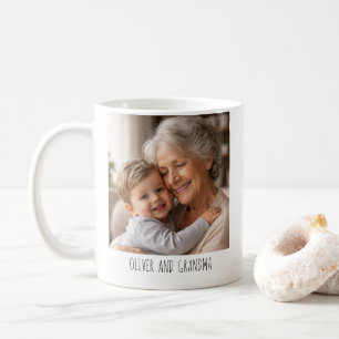 Personalised Photo Mug – “Best Grandma Ever”
