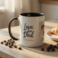 Personalised Photo Mug for Dad | Custom Kids Names