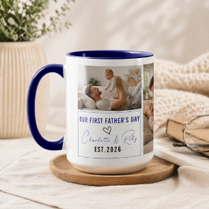 Personalised Photo Mug – Our First Father’s Day