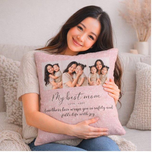 Personalised Photo Mum Cushion (Creator Uploaded)