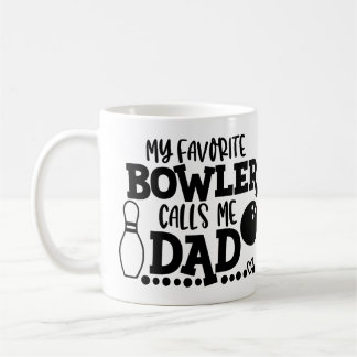 Personalised Photo My Favourite Bowler Calls Me Da Coffee Mug