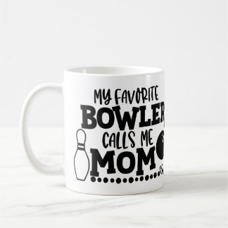 Personalised Photo My Favourite Bowler Calls Me Mu Coffee Mug