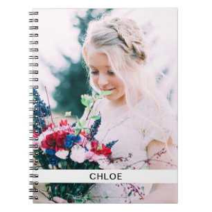 Personalised Photo & Name Notebook