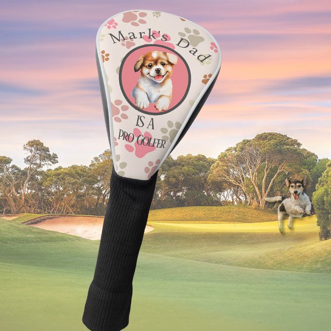 Personalised photo & name of pet  golf head cover (Creator Uploaded)