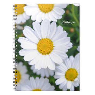 Personalised Photo Notebook With Daisy