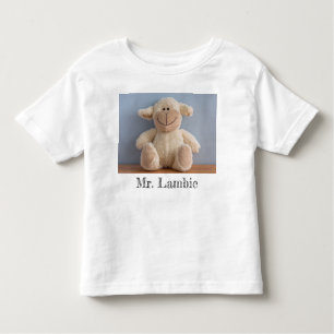 Personalised photo of Comfort object   Lovey Toddler T-Shirt
