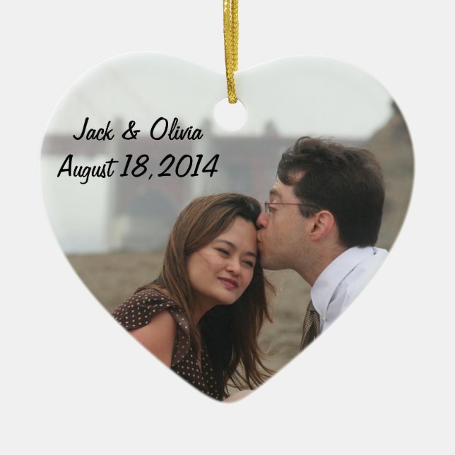 Personalised Photo Ornament (Front)
