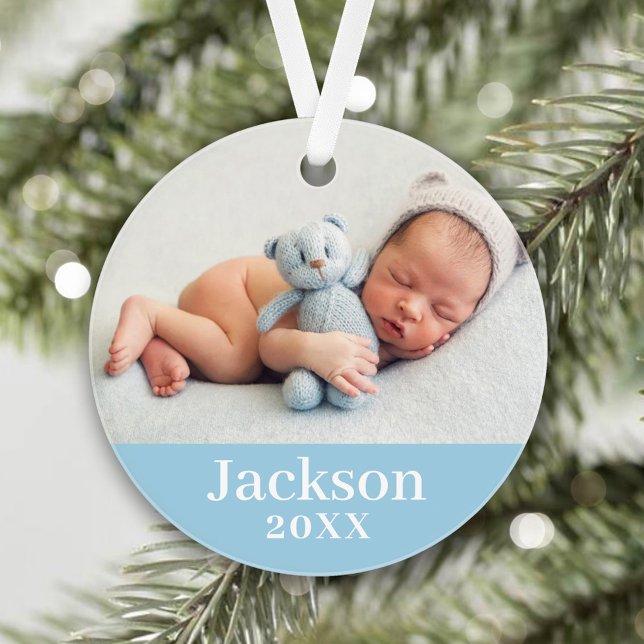 Personalised Photo Ornament | Custom Colour (Creator Uploaded)