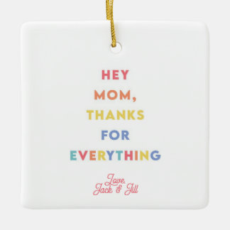 Personalised Photo Ornament Gift for Mum / Mothers