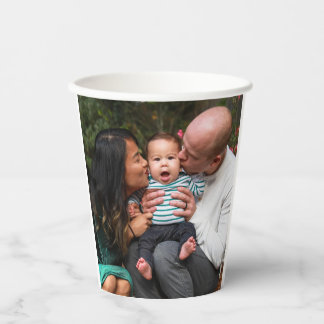 Personalised Photo Paper Cups