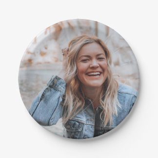 Personalised Photo Paper Plate