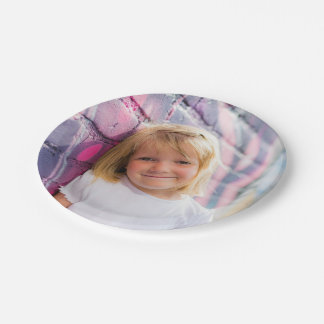 Personalised Photo Paper Plates Childrens Party