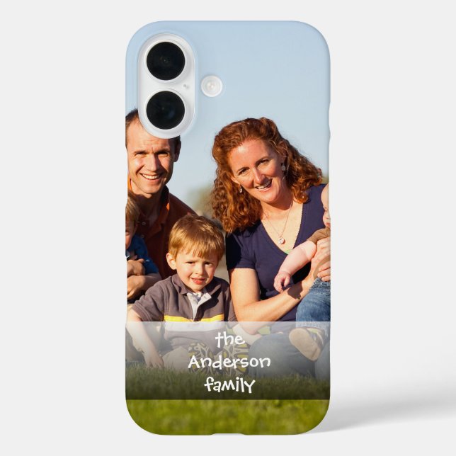 Personalised Photo Phone Case (Back)