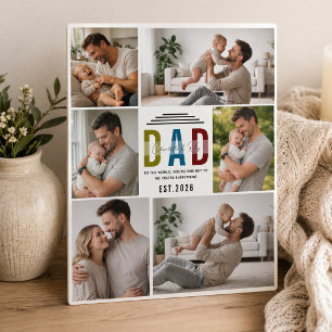 Personalised Photo Plaque   Our First Father’s Day