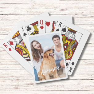 Personalised Photo Playing Cards