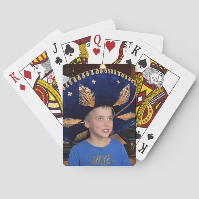 Personalised Photo Playing Cards (Back)