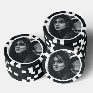Personalised Photo Poker Chips