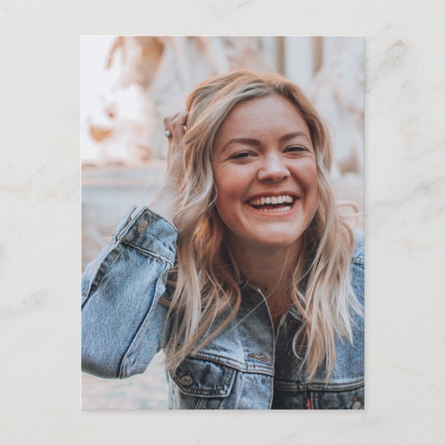 Personalised Photo Postcard (Front)