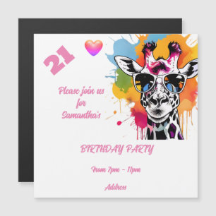 Personalised Photo Postcard Birthday Invitation