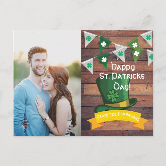 Personalised Photo Postcards | St. Patricks Day (Front)