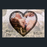 Personalised Photo Poster for Couple<br><div class="desc">Personalised Photo Poster for Couple 's anniversary or wedding. Just add your favourite photo and wedding or anniversary date.</div>