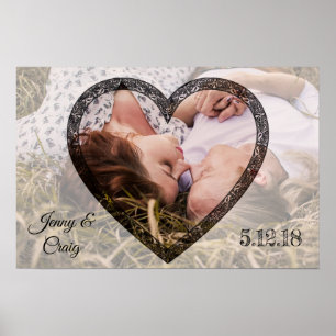 Personalised Photo Poster for Couple