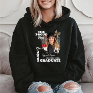Personalised Photo, Proud Mum of a 2025 Graduate Hoodie