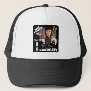 Personalised Photo, Proud Mum of a 2025 Graduate Trucker Hat