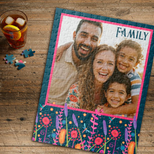 Personalised photo puzzle Inspirivity Wildflowers